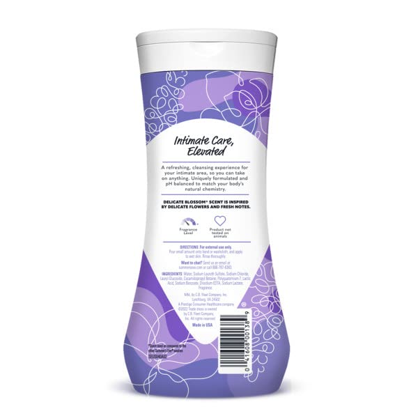 Summer's Eve Delicate Blossom Daily Refreshing Feminine Wash, Removes Odor, pH balanced, 15 fl oz Summer's EveAu supplements