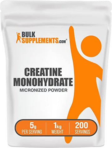 BulkSupplements Micronized Creatine Monohydrate Powder (1 kilogram) BULKSUPPLEMENTS.COMUS supplements