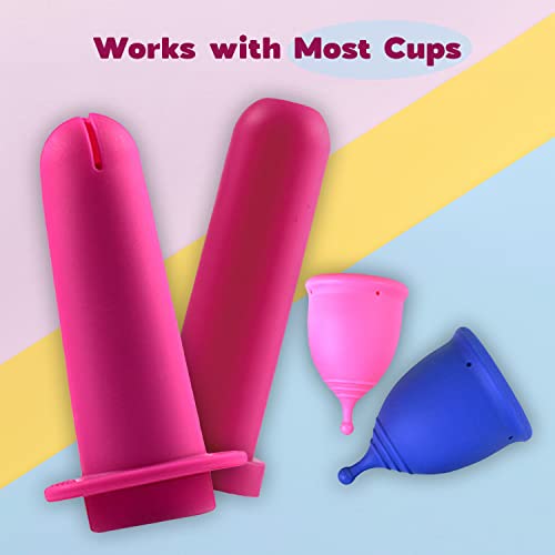 SHORDY Applicator Tool for Menstrual Cups for Easy Insertion with Lube Gel, Reusable Period Cup SHORDYAu supplements