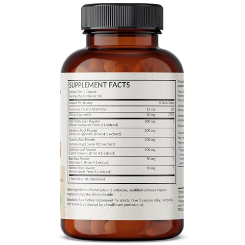 Futurebiotics Liver Detox Advanced Detox & Cleanse Formula Supports Healthy Liver Function FuturebioticsUS supplements