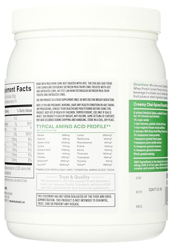 365 by Whole Foods Market, Unflavored Whey Protein Isolate, 15.1 Ounce 365 by Whole Foods MarketUS supplements