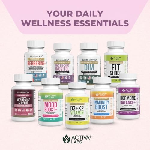 Activa Labs+ Hormone Balance for Women | Boost Energy, Mood, Libido and Focus | Supports Cycle&Menopause Comfort | Gluten, Soy&Lactose Free | 30 Day Supply Activa LabsAu supplements