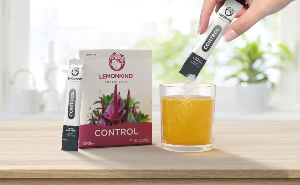 LEMONKIND Organic Zero Calorie Control - Healthy Supplement for Controling Snacking LEMONKINDUS supplements