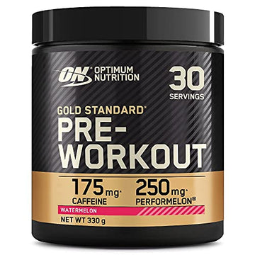Optimum Nutrition Gold Standard Pre Workout Watermelon Flavoured Powder, 330g Optimum NutritionUS supplements
