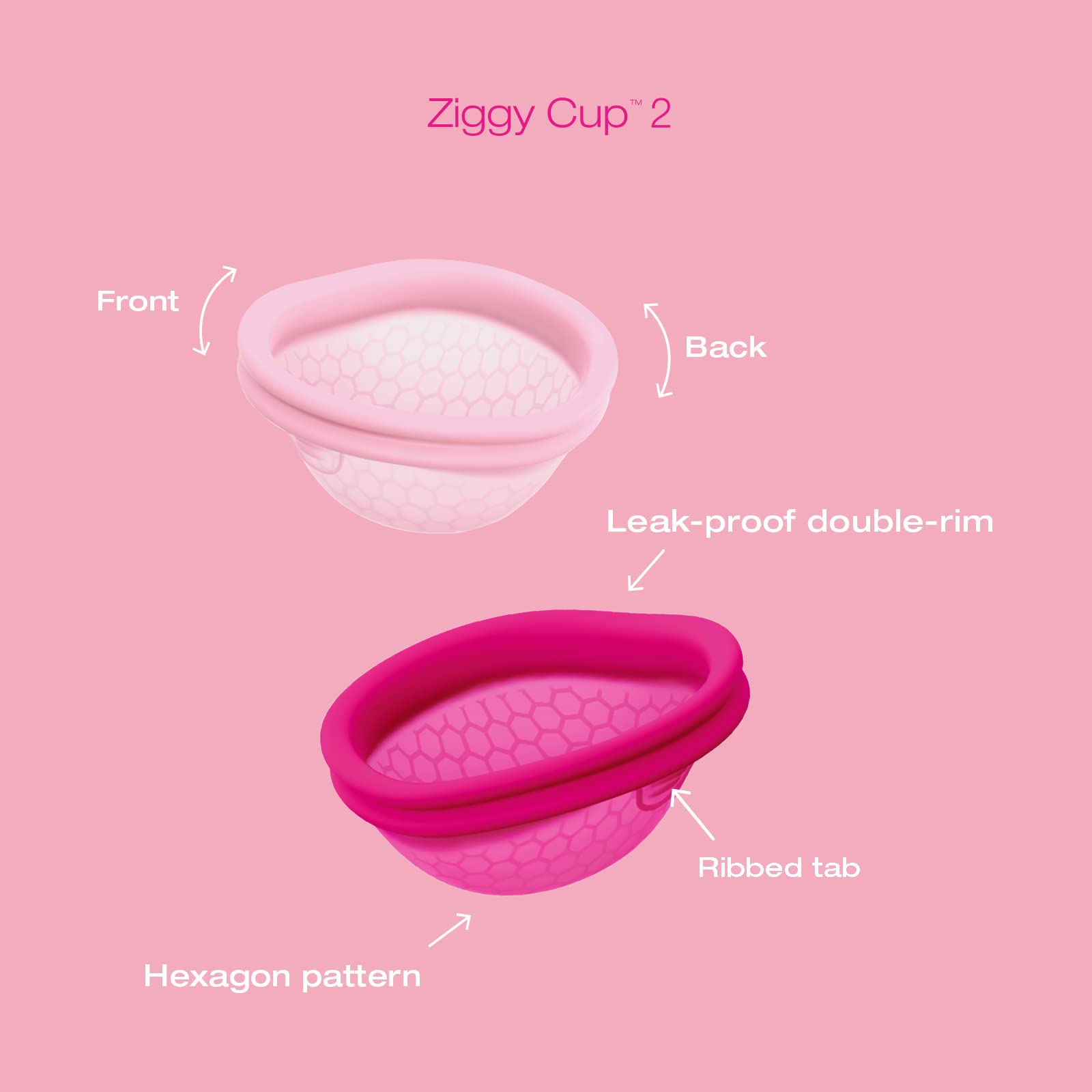 Intimina Ziggy Cup 2 - Extra-Thin Reusable Menstrual Disc, Period Cup, Disposable Menstrual Cup INTIMINAAu supplements