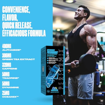 PERFORMIX Supercharged Preworkout - Sustained Energy, Endurance, and Mental Focus PERFORMIXUS supplements