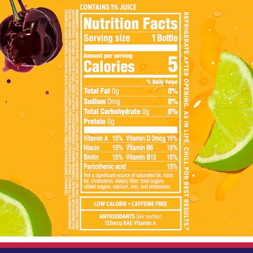 Sparkling Ice, Cherry Limeade Sparkling Water, Zero Sugar Flavored Water, with Vitamins Sparkling ICEUS supplements
