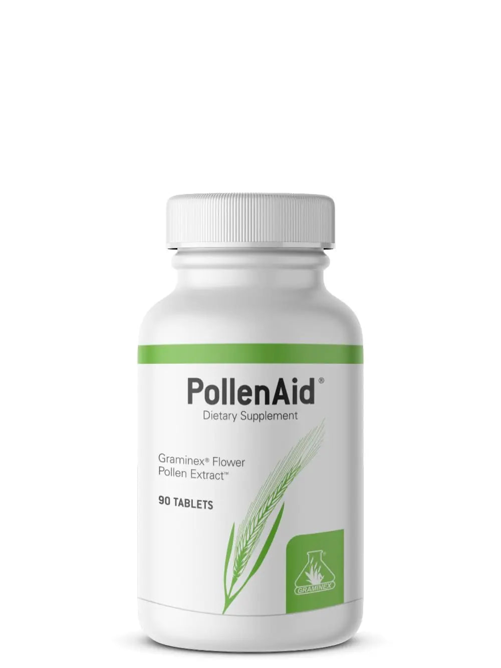 Graminex PollenAid Prostate Supplement: All Natural Prostate Support for Bladder Control & Urinary Tract Health, Rye Pollen Extract Made in USA, 90 Tablets GraminexAu supplements