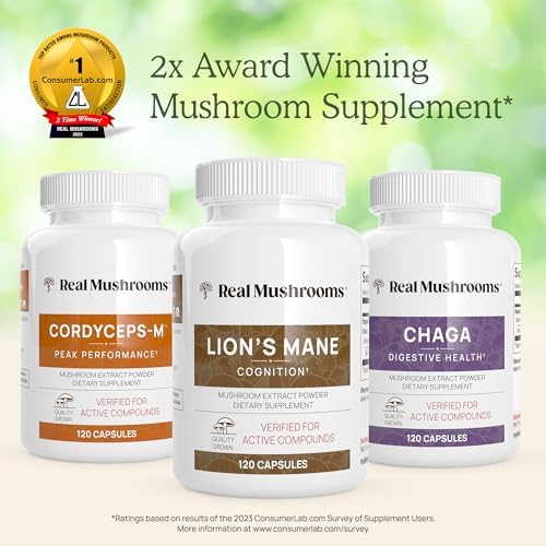Real Mushrooms Cordyceps Capsules - Performance Mushroom Extract Supplement Real MushroomsAu supplements