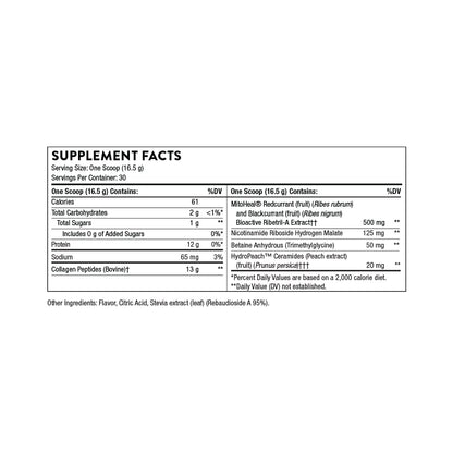 THORNE Collagen Plus - Collagen Peptides Powder with Nicotinamide Riboside THORNEUS supplements