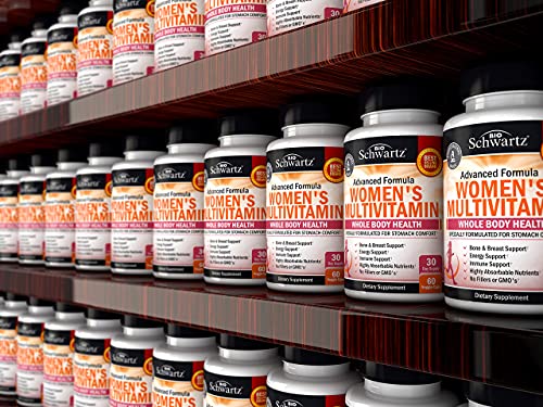 Multivitamin for Women with Vitamin D3 - Multivitamins for Bone Breast Skin Joint BioSchwartzAu supplements