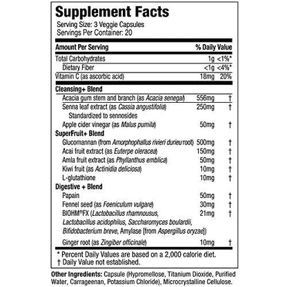 Detox Cleanse | Purely Inspired 7 Day Cleanse + Probiotics | Acai Berry Cleanse | Whole Boody Cleanse Detox Purely InspiredUS supplements