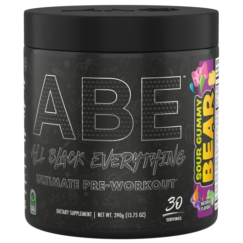ABE Pre Workout Powder - All Black Everything Pre Workout Energy Drink with Citrulline ABE all black everythingAu supplements