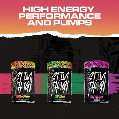 KILO LABS Pre Workout Powder | Stim Thug Preworkout for Men and Women | Hydrating KILO LABSUS supplements