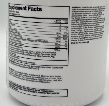 Top Secret Nutrition Cardio Igniter Pre-Workout Supplement with Beta-Alanine, L-Carnitine Top Secret NutritionUS supplements