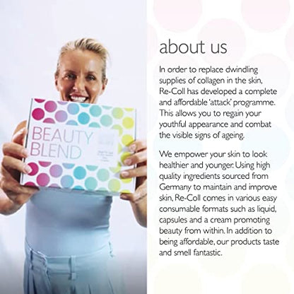 Re-Coll Collagen Liquid 10000mg - Beauty Blend by Davinia Taylor, High Strength Collagen Re-CollUS supplements
