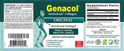 GENACOL Joint Supplement Collagen Pills for Joint Support - 270 Premium Collagen GenacolUS supplements