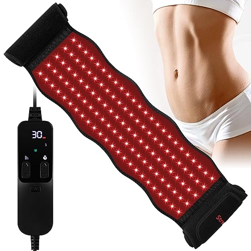Streamlet Red Light Therapy Belt, 120 LED Combo 660nm 850nm Wearable Red Light Therapy StreamletUS supplements