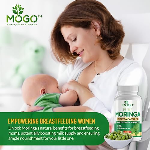 MOGO Moringa Oleifera Capsules | 100% Pure Single Origin Moringa Leaf Powder Supplement MOGOAu supplements