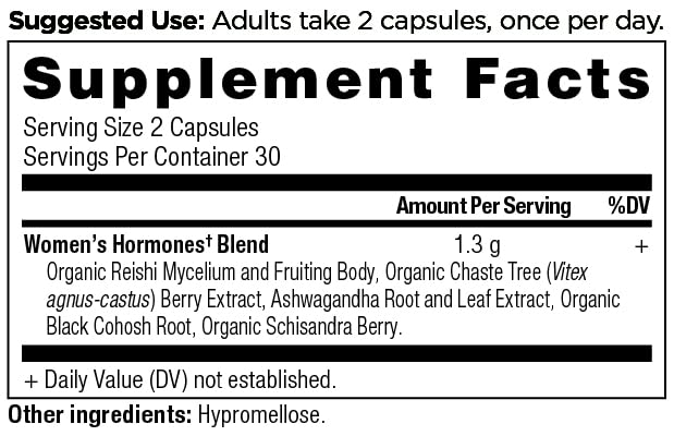 Ancient Nutrition Women's Hormones, Helps Reduce Stress, Supports Energy, Hormone Balance, Gluten Free, Paleo and Keto Friendly, 60 Capsules Ancient NutritionAu supplements