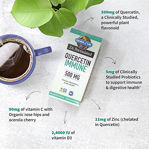 Garden of Life Quercetin Once Daily Immune System Support Garden of LifeAu supplements