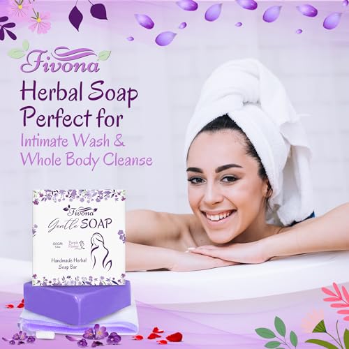 FIVONA Yoni Care Kit 4 in 1 - pH Balanced Natural Yoni Oil, Herbal Bar Soap for Feminine V Wash, Detox FIVONAAu supplements