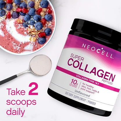 NeoCell Super Collagen Powder, 10g Collagen Peptides per Serving, Gluten Free NeoCellUS supplements