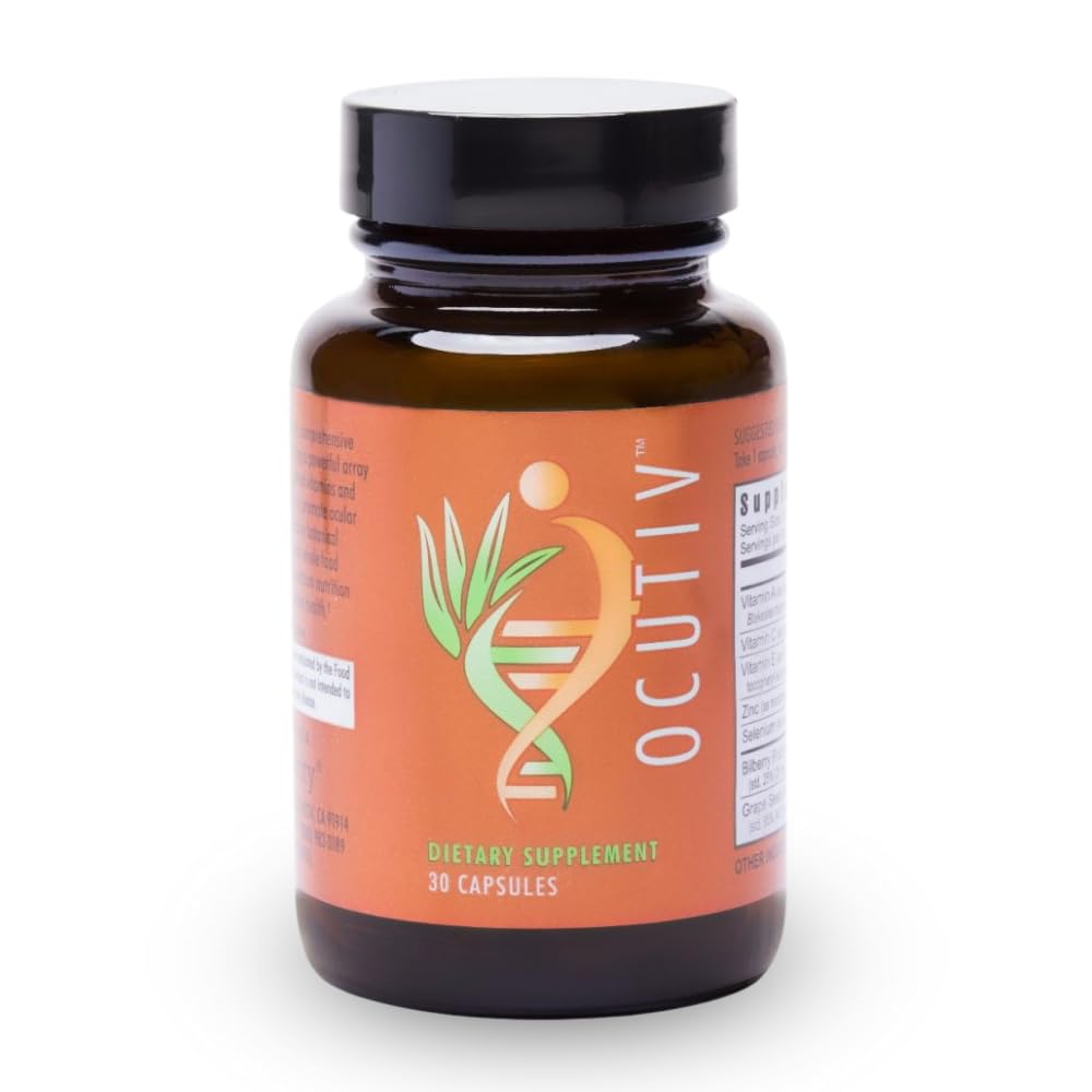 Youngevity Ocutiv™ - Eye Vitamin & Mineral Supplement - Contains Vitamin A, C, E, Zinc, Bilberry, Lutein, Lycopene, Zeaxanthin, Astaxanthin - 30 Capsules YoungevityAu supplements