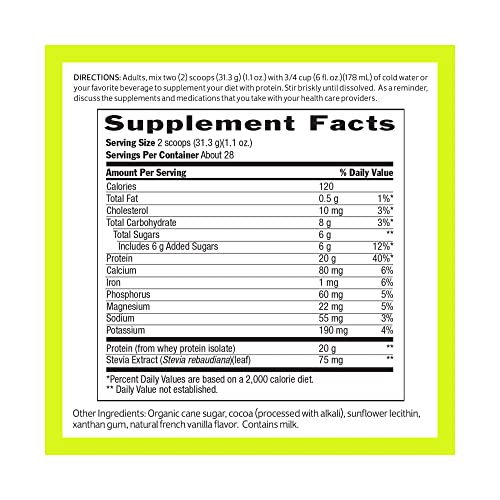 Biochem, Whey Protein Powder, 20g of Protein to Support Muscles and Intense Workouts BiochemUS supplements