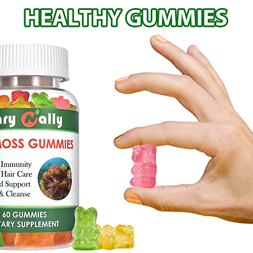 Tary Nally Sea Moss Gummies, Organic Irish Sea Moss Gummies for Adults & Kids Tary NallyUS supplements