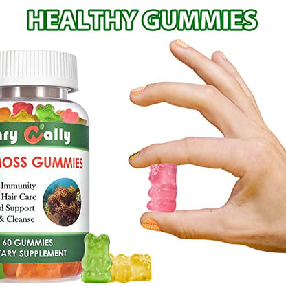 Tary Nally Sea Moss Gummies, Organic Irish Sea Moss Gummies for Adults & Kids Tary NallyUS supplements