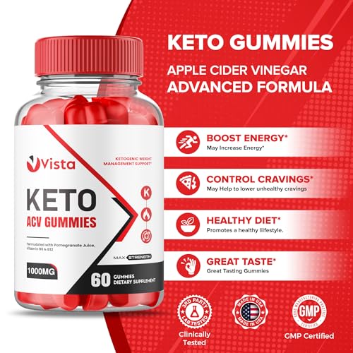 (2 Pack) Vista Keto Acv Gummies - Official Formula, Vegan - Vista Keto + Acv Gummies HealthlyUS supplements