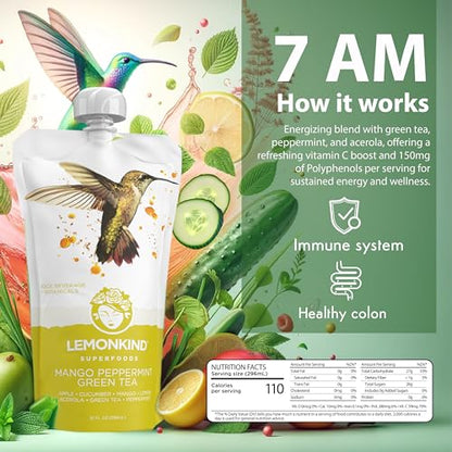 LEMONKIND 1-Day CORE Colon Juice Cleanse: Detoxing, Weight Loss Support, Boost LEMONKINDUS supplements