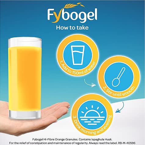 Fybogel Orange - 30 Sachets x 2 Packs FybogelUS supplements
