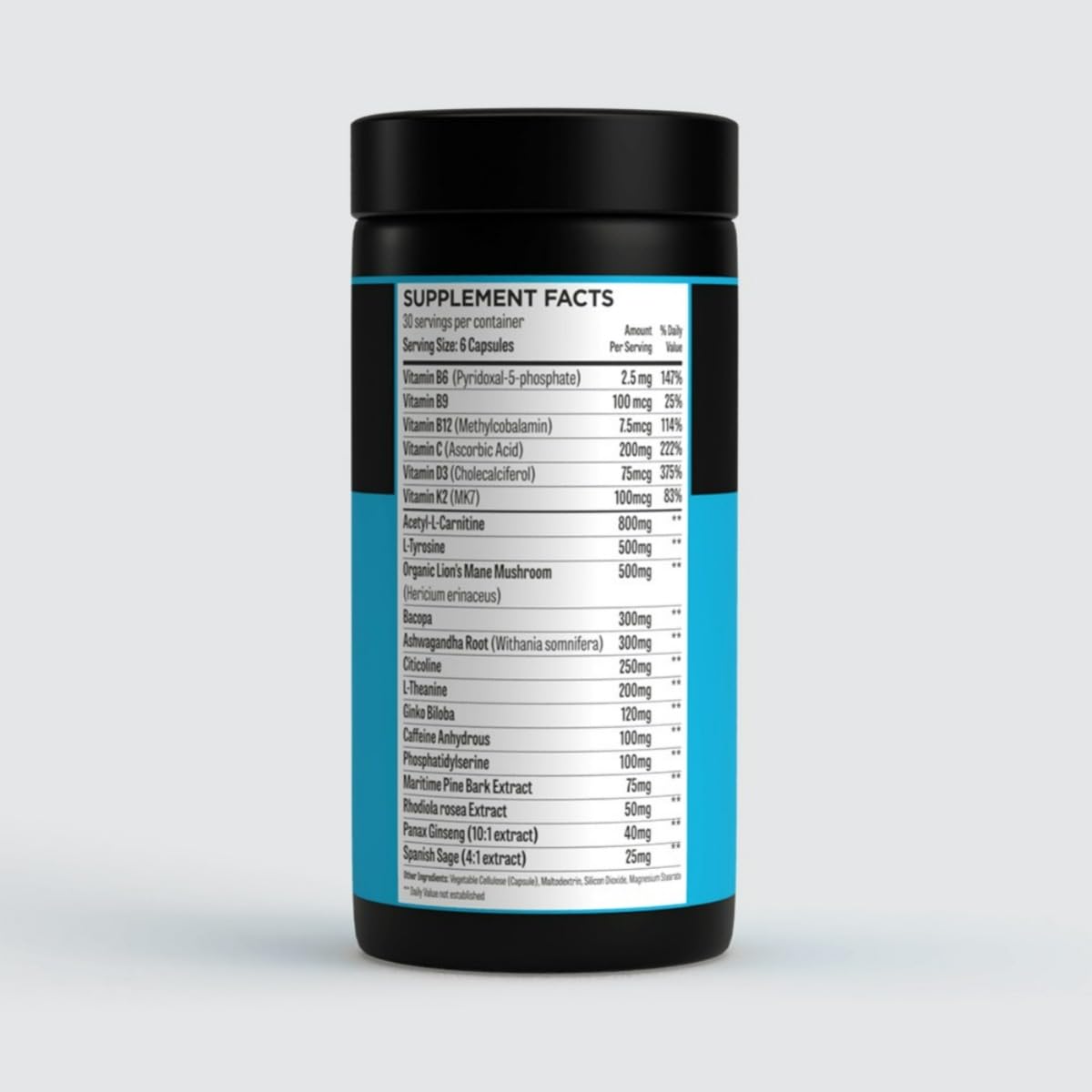 ROAR AMBITION Genuine Hunter Focus Premium Nootropic Brain Supplement for Memory and Focus - US Made with All Natural Ingredients Incl L-Theanine, Bacopa Monnieri & Lion's Mane ROAR AMBITIONAu supplements
