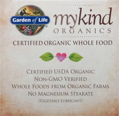 Garden of Life Organics Multivitamin for Women - Women's Once Daily Multi - Whole Food Multi with Iron,Biotin,Vegan Organic Womens Multivitamin Garden of LifeAu supplements