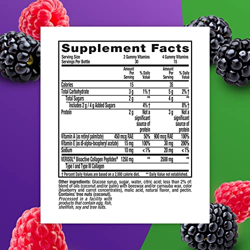 Vitafusion Collagen Gummy Vitamins, 60ct (Package May Vary) VitafusionUS supplements