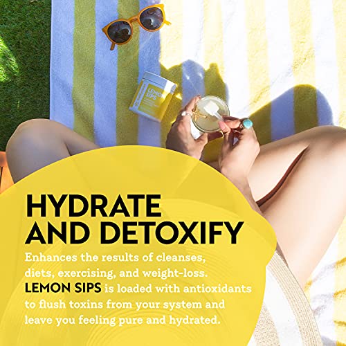 Dr. Kellyann Lemon Sips - Diet Citrus Drink Mix - Rehydrate, Detox, Revitalize - Sugar Free Dr. KellyannUS supplements