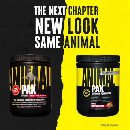 Animal Pak - Vitamin Powder with Zinc, Magnesium, Amino Acids and More - Digestive AnimalUS supplements