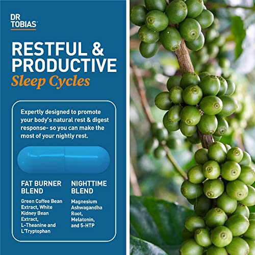 Dr. Tobias Fat Burner Nightly, Night Time Metabolic Support with White Kidney Bean Extract Dr. TobiasUS supplements