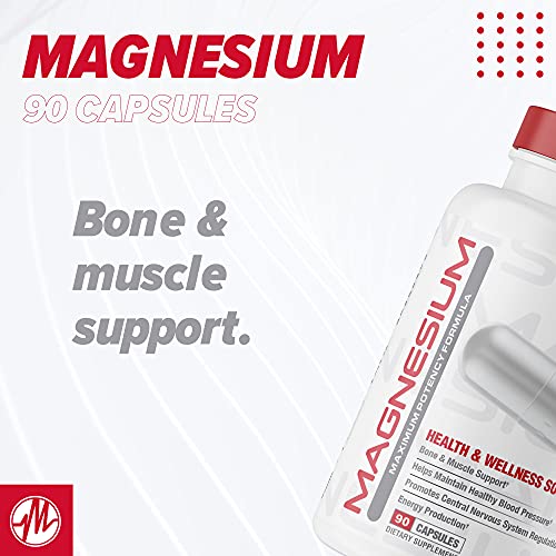 Metabolic Nutrition Magnesium, 650mg per Serving, Non-GMO, Vegan, Gluten Free Metabolic NutritionUS supplements