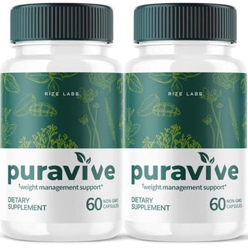 (2 Pack) Puravive Weight Loss Pills, Puravive Capsules Reviews Supplement, Purevive Capsules rize labsAu supplements