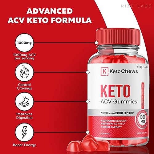 (3 Pack) Keto Chews Gummies - Keto Chews ACV Gummies for Weight Loss 525 MG rize labsAu supplements