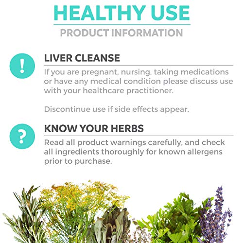 Organic Liver Cleanse Detox & Repair (Vegan, Non-GMO) Milk Thistle Extract (80% Silymarin) PURE COUS supplements