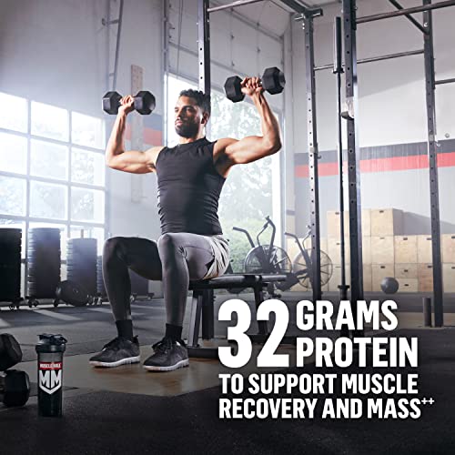 Muscle Milk Gainer Protein Powder, Chocolate, 32g Protein, 5 Pound Muscle MilkUS supplements