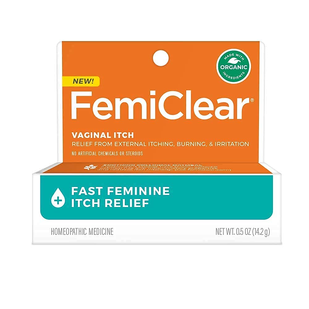 FemiClear 1-Day Yeast Infection Treatment & Vaginal Itch Relief Ointment - Fast Relief Bundle (Pack of 2) FemiClearAu supplements
