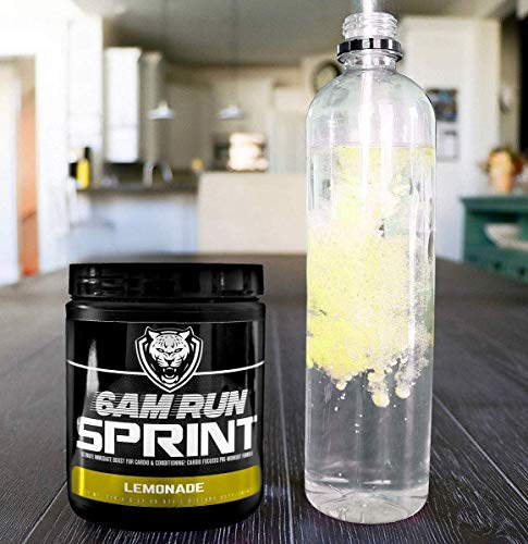 6AM Run Sprint - Pre Workout Powder for Instant Energy Boost for Cardio and Focus 6AM RunUS supplements