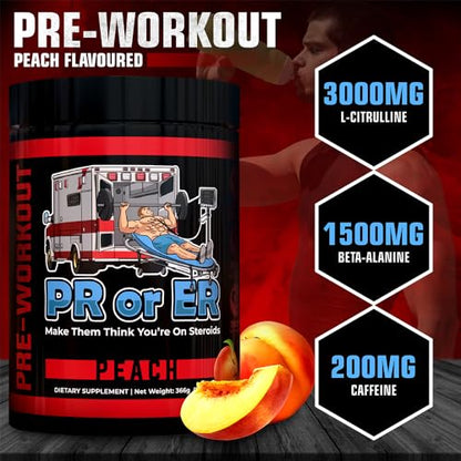 PR or ER Pre Workout Powder for Men and Women, Pre-Workout Energy Supplement PR or ERUS supplements